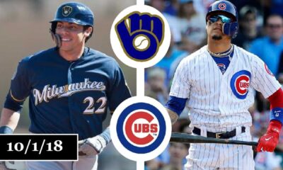 Chicago Cubs Vs Milwaukee Brewers Baseball