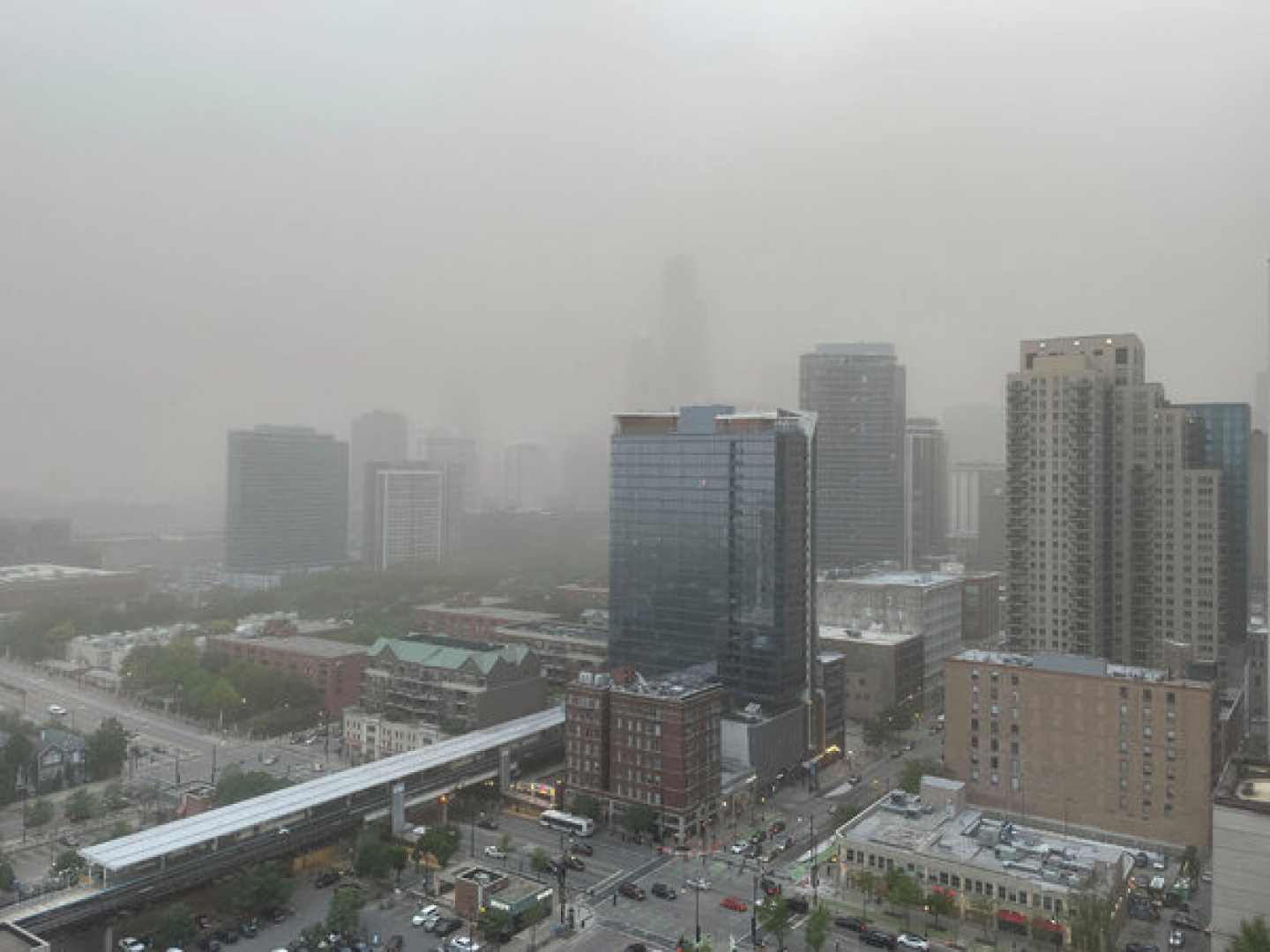 Chicago Dust Storm May 2025