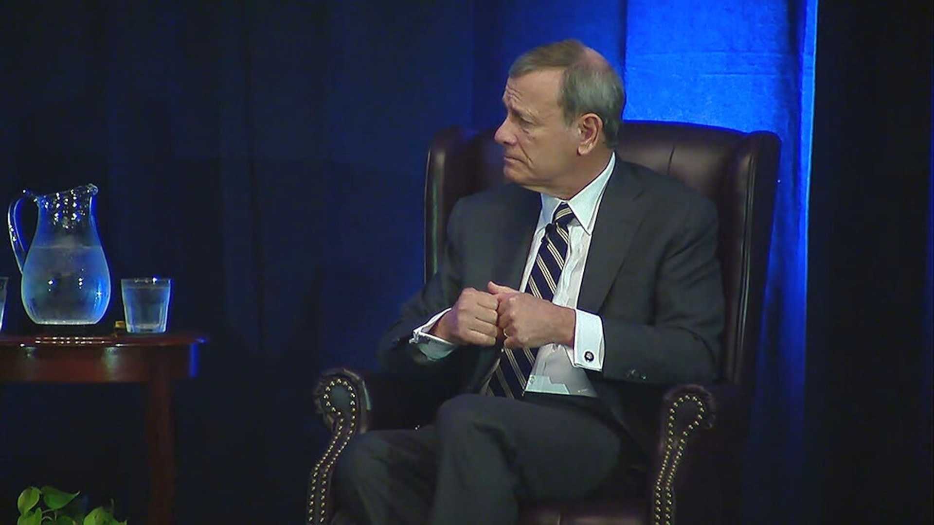 Chief Justice John Roberts Speaking In Buffalo New York