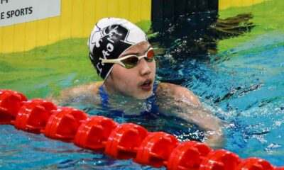 Chinese Swimmer Yu Zidi 200m Individual Medley