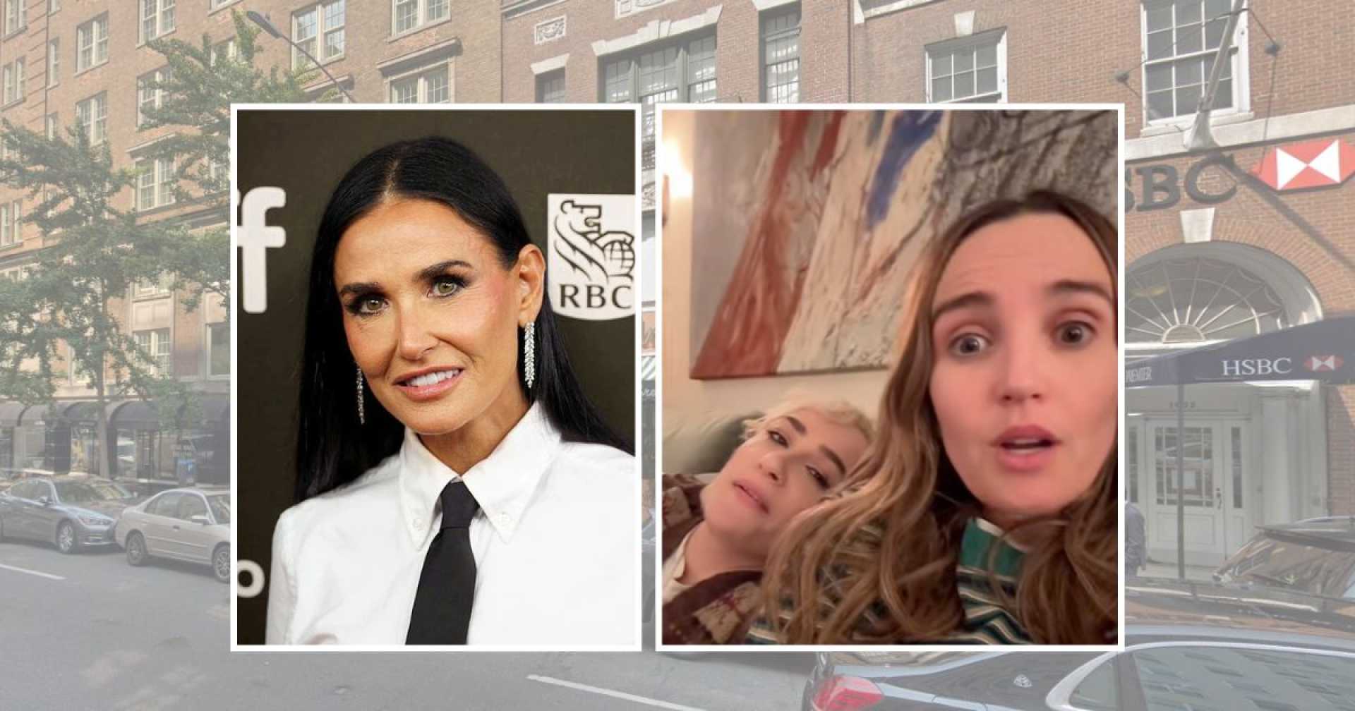 Chloe Fineman Demi Moore Restaurant Incident