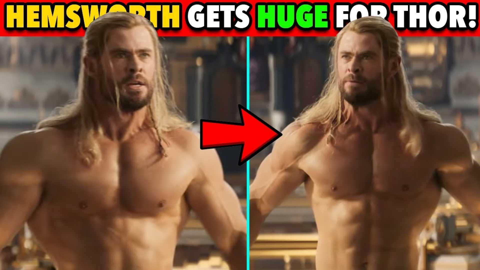 Chris Hemsworth Thor Physique Video
