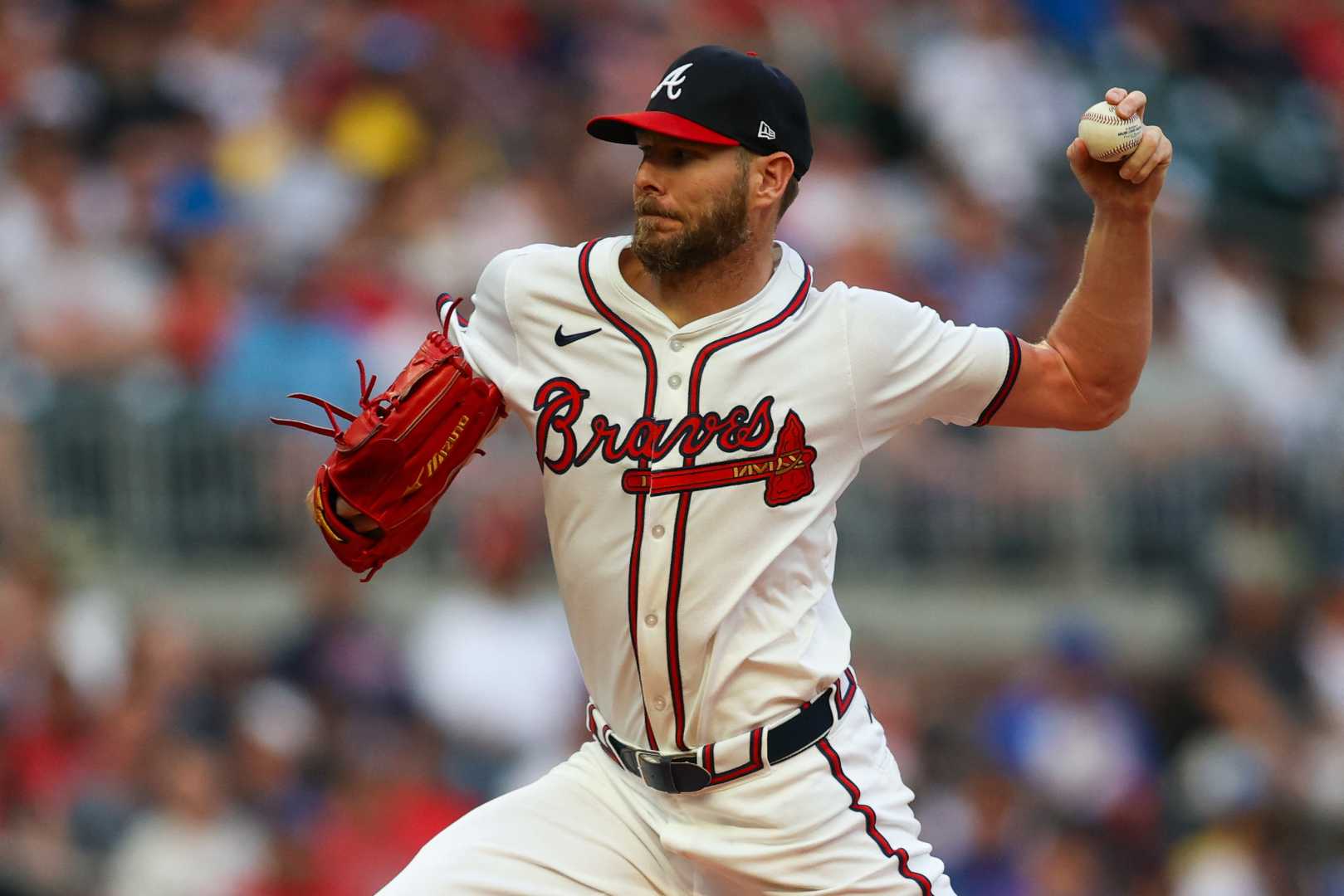 Chris Sale Baseball Performance Atlanta Braves