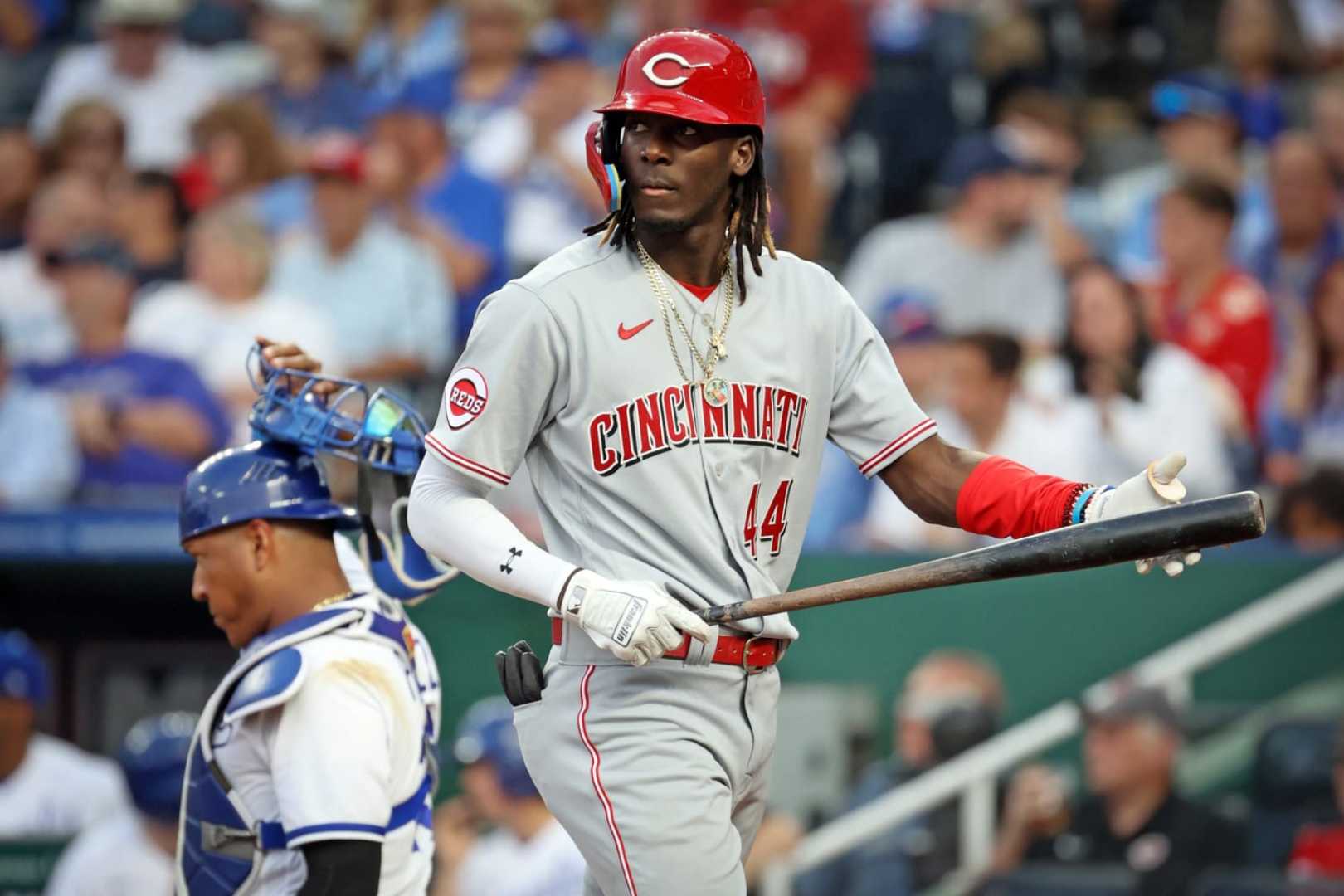 Cincinnati Reds Baseball Players In Action