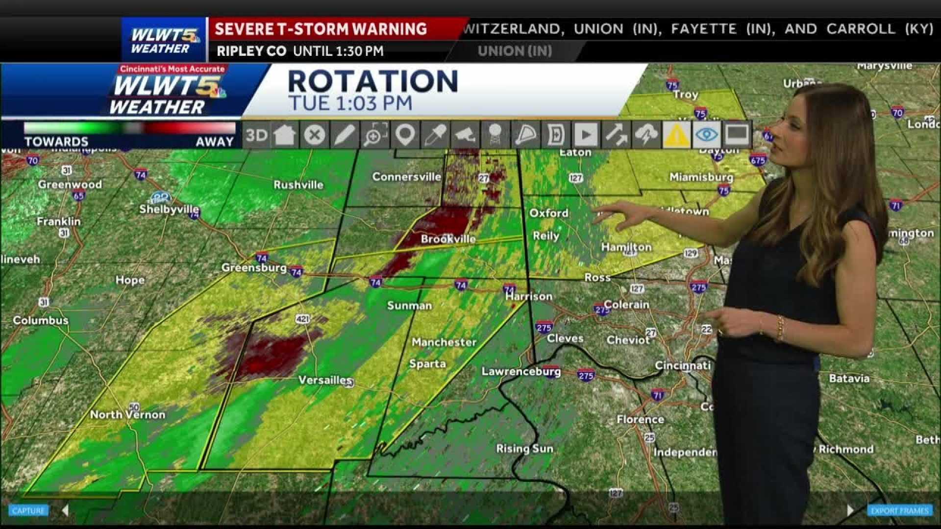 Cincinnati Severe Thunderstorm Watch