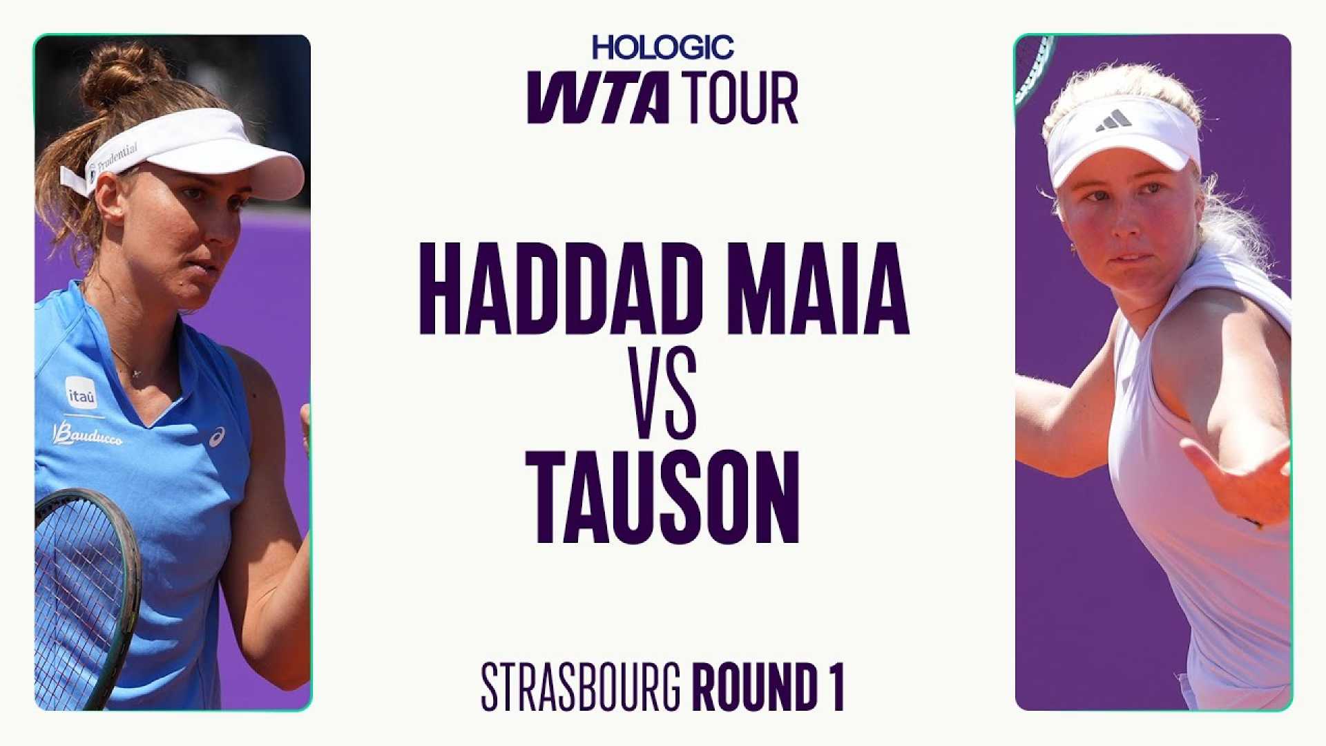 Clara Tauson Beatriz Haddad Maia Tennis Match
