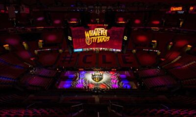 Cleveland Cavaliers Lighting Rig Nba Playoffs
