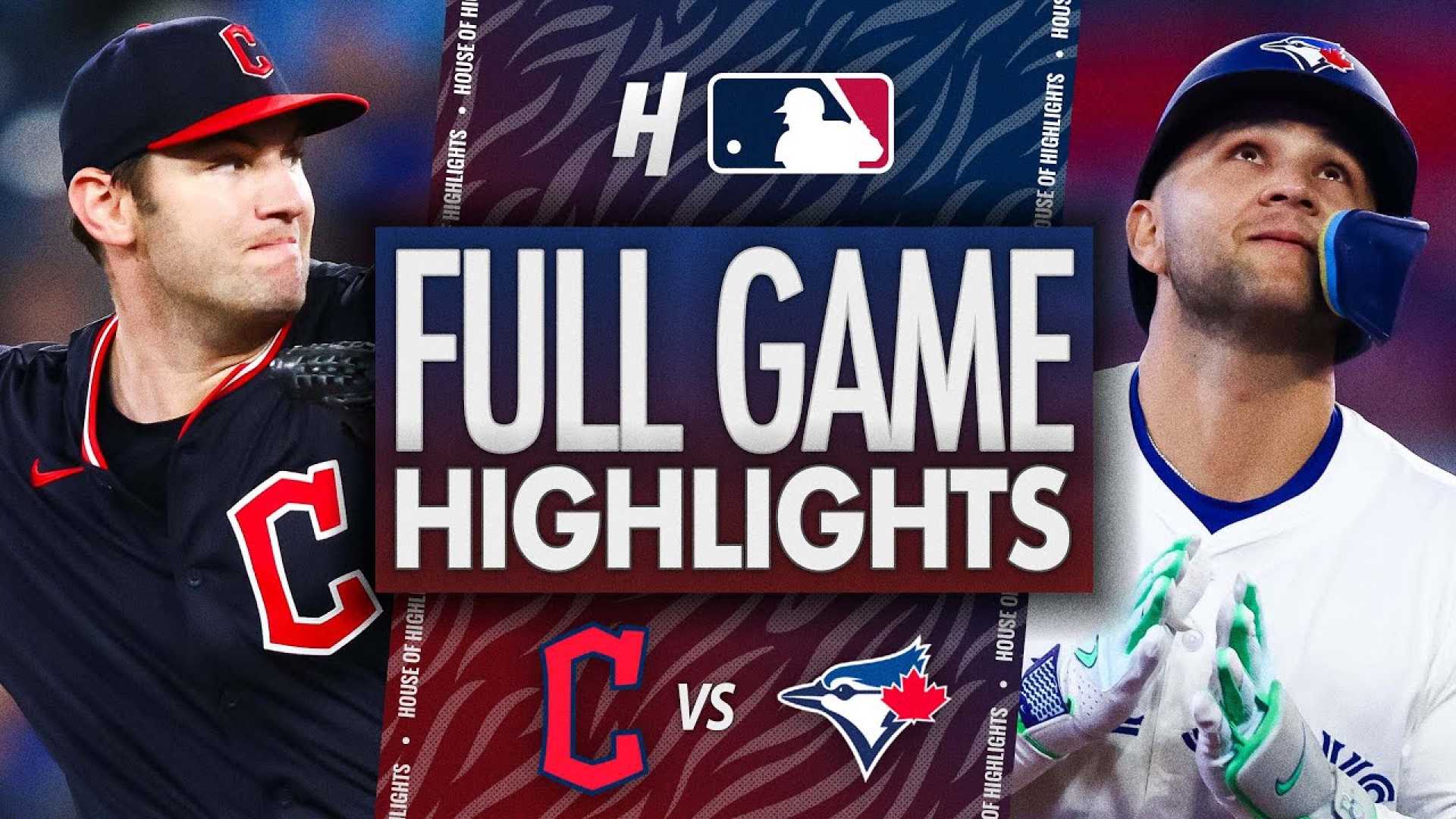 Cleveland Guardians Vs Toronto Blue Jays Baseball Game