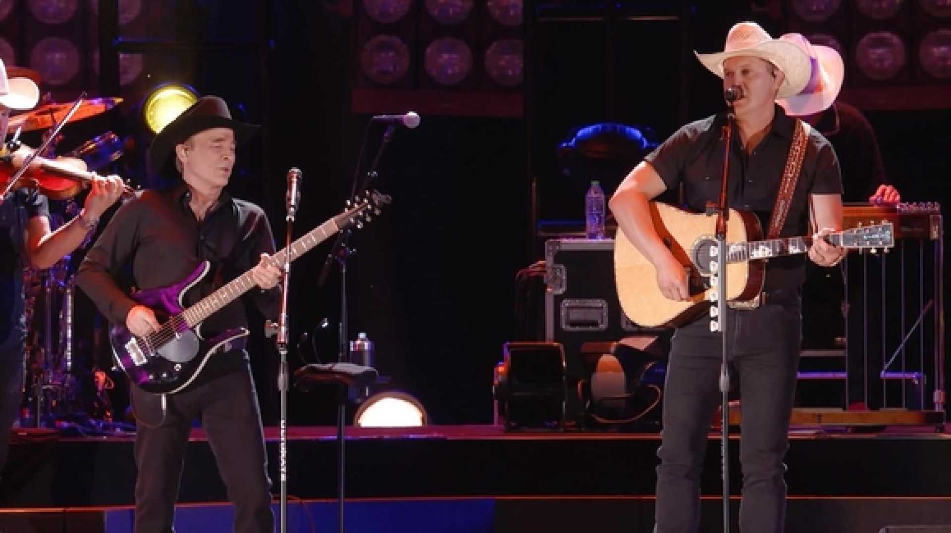 Clint Black Performing Live On Stage