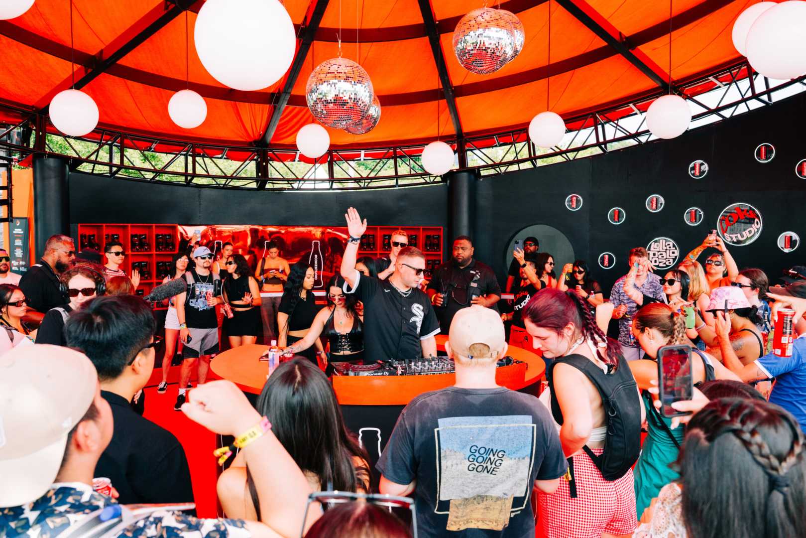 Coca Cola Roller Rink Lollapalooza