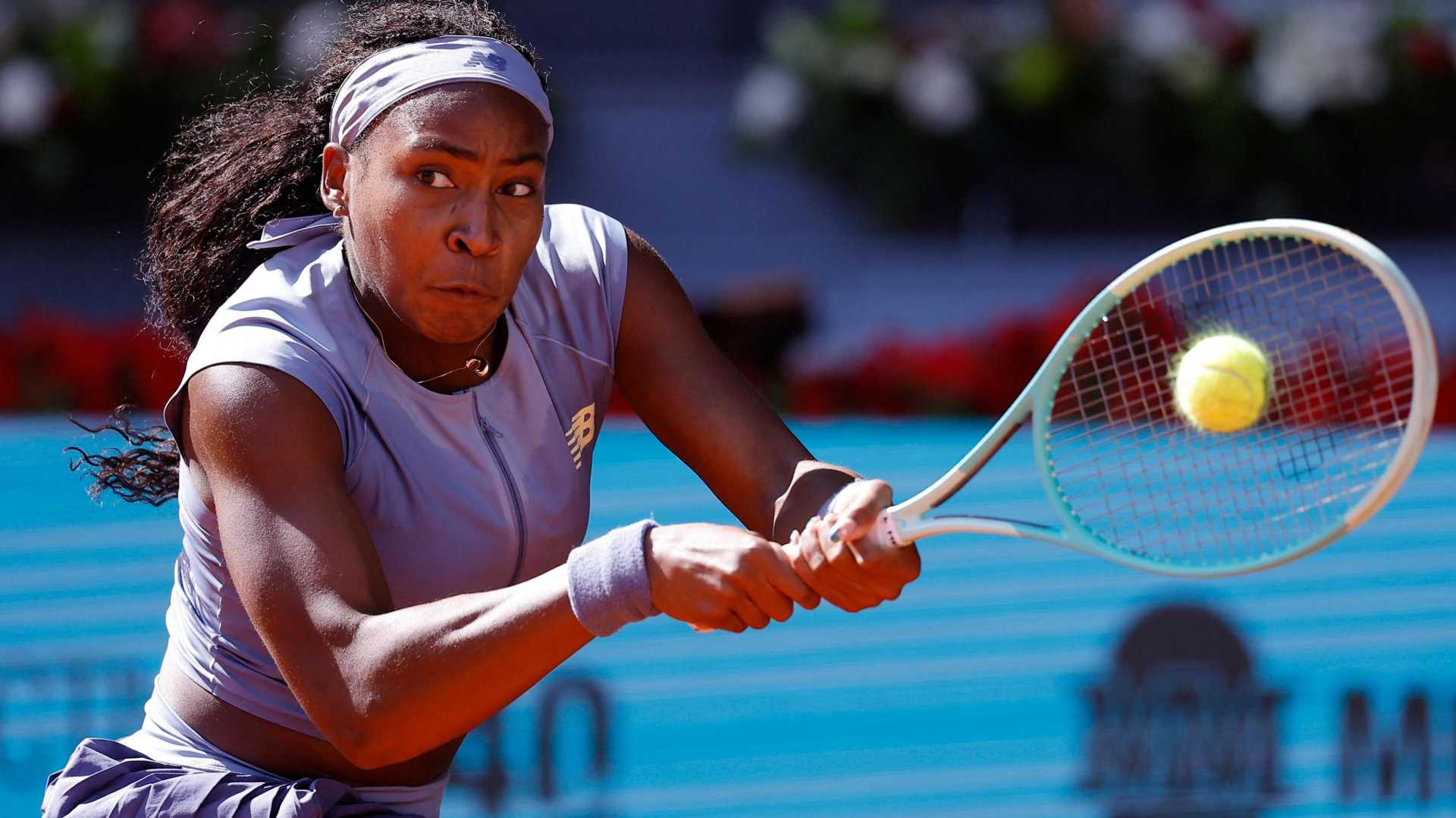 Coco Gauff Iga Swiatek Madrid Open Match