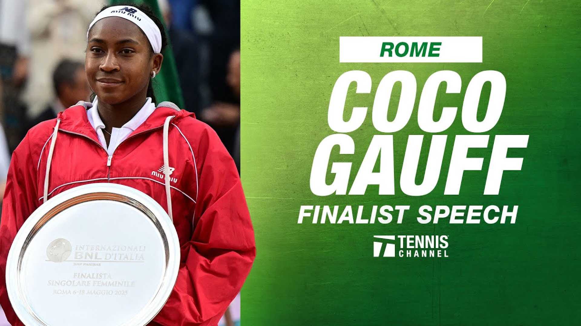 Coco Gauff Italian Open Final 2025
