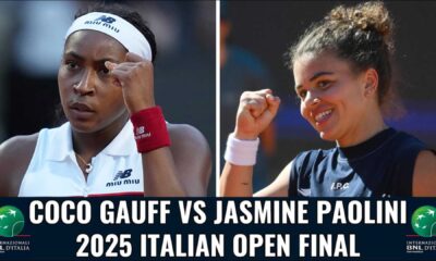Coco Gauff Jasmine Paolini Tennis Final