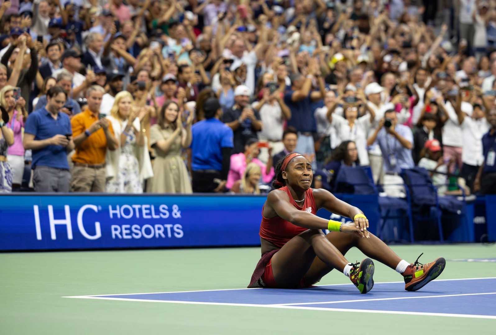 Coco Gauff Tennis Match Victory