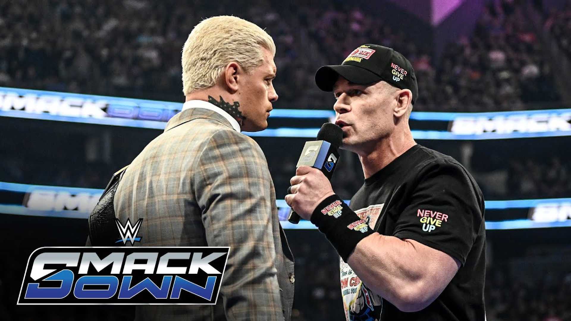 Cody Rhodes John Cena Wwe Smackdown
