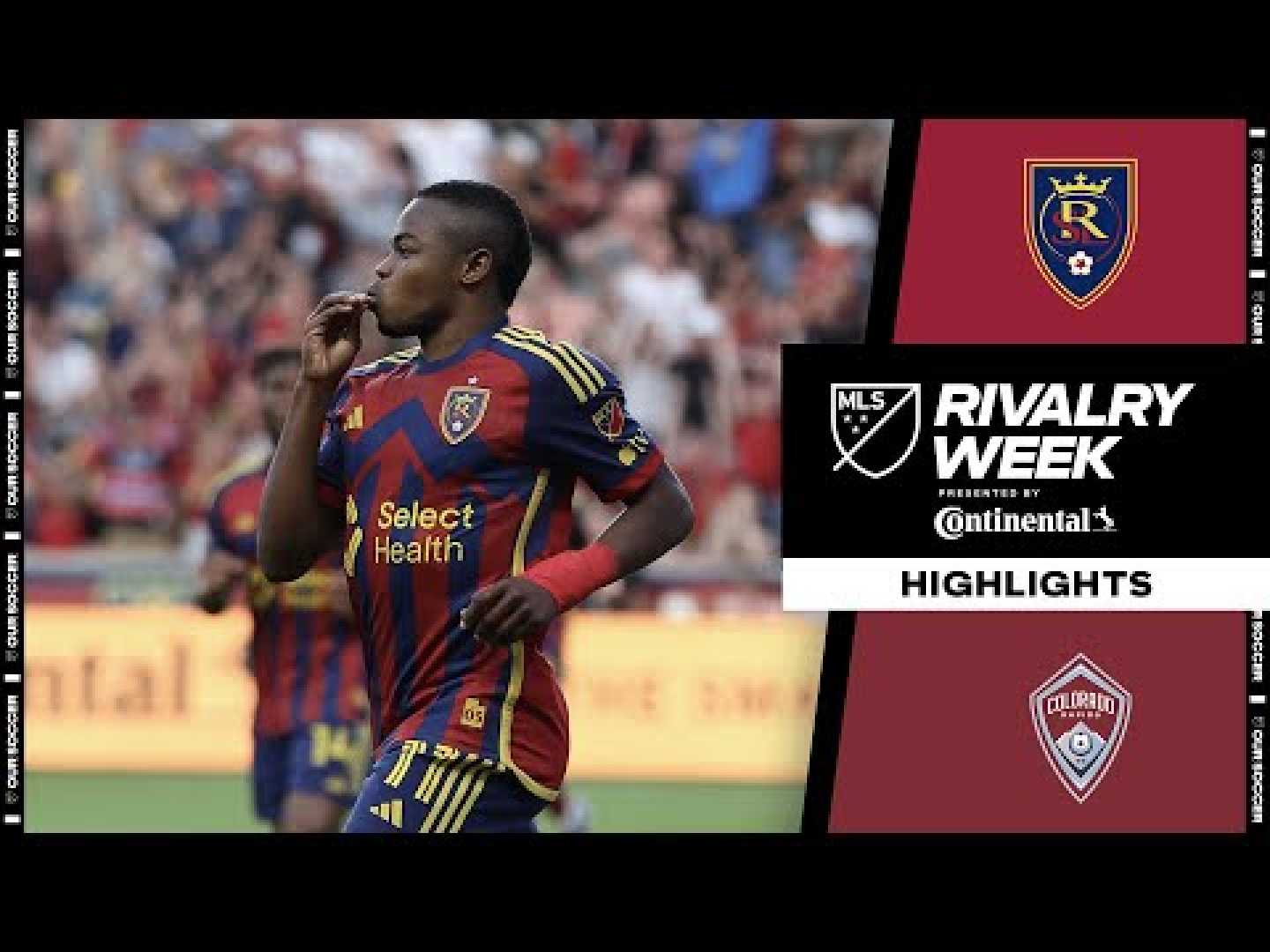 Colorado Rapids Real Salt Lake Rivalry Match