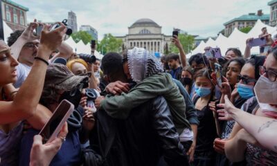 Columbia University Butler Library Protest