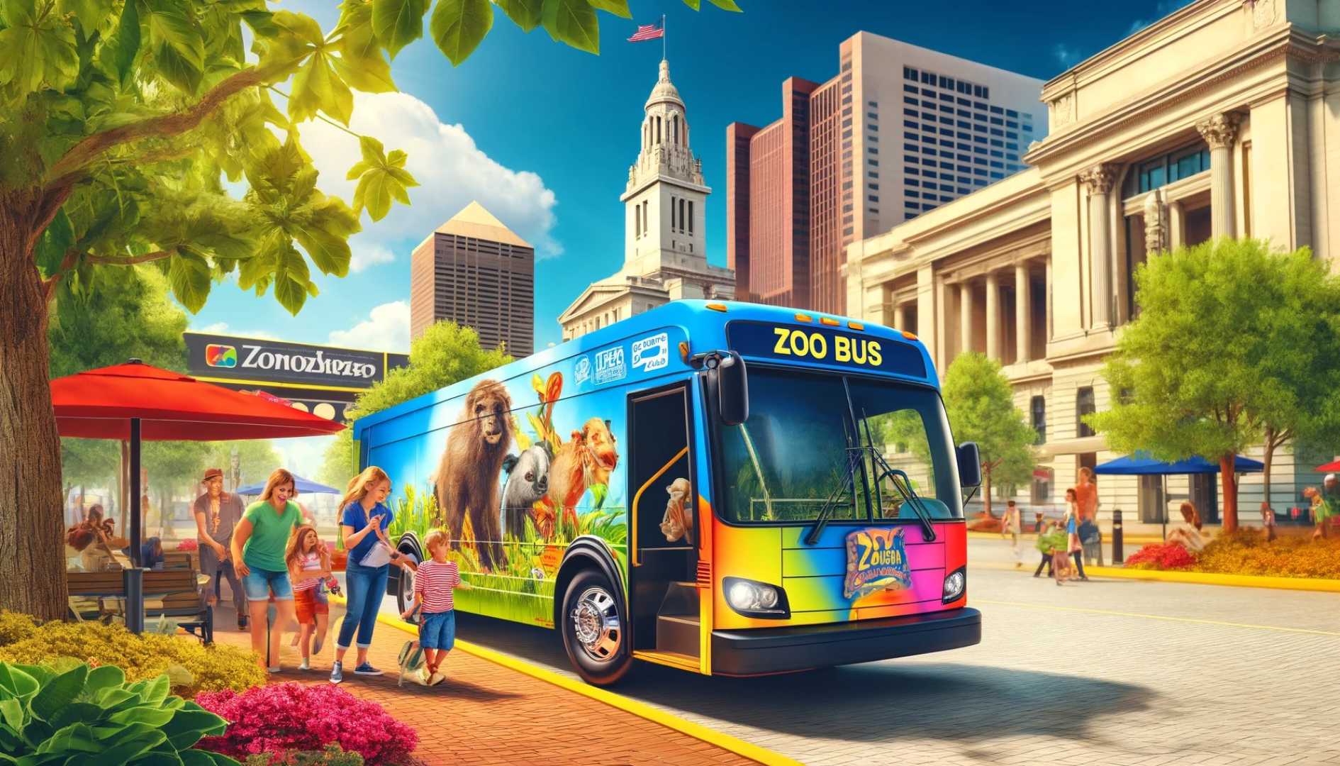 Columbus Zoo Bus Summer 2025