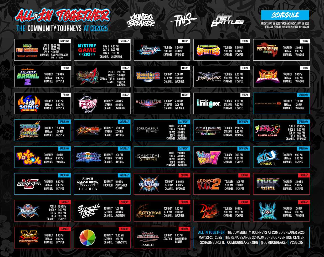 Combo Breaker 2025 Fighting Game Tournament