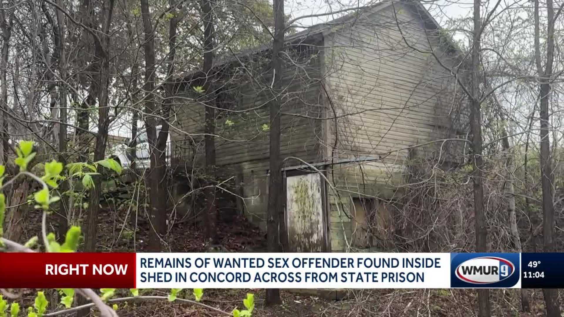 Concord New Hampshire State Prison Shed Remains