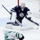 Connor Hellebuyck Saves Mikko Rantanen Shot