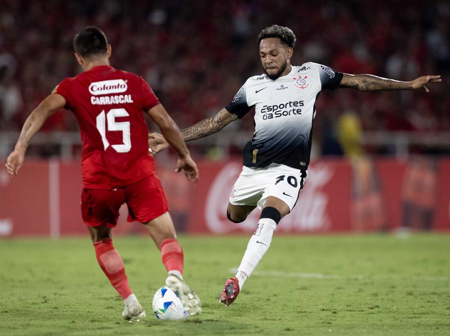 Corinthians America De Cali Copa Sul Americana Match