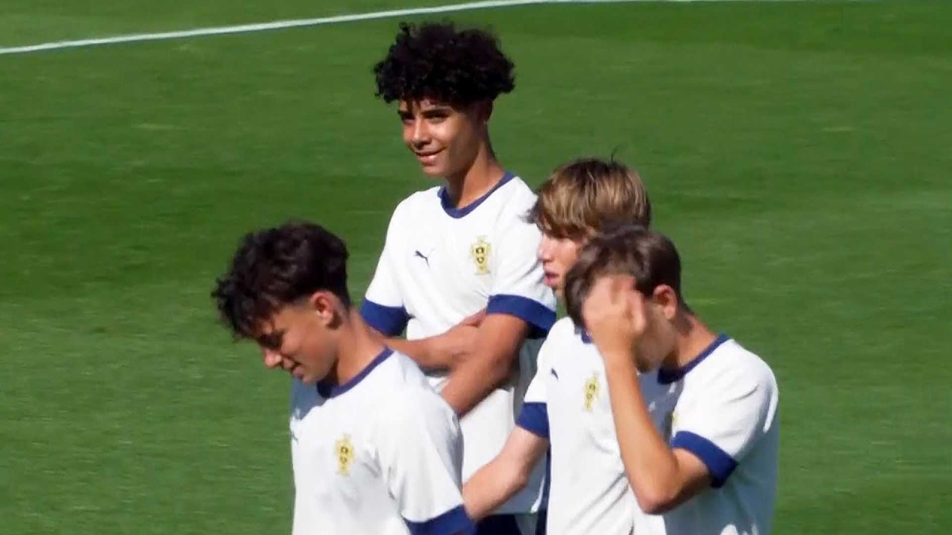 Cristiano Ronaldo Jr Youth Football Match Croatia