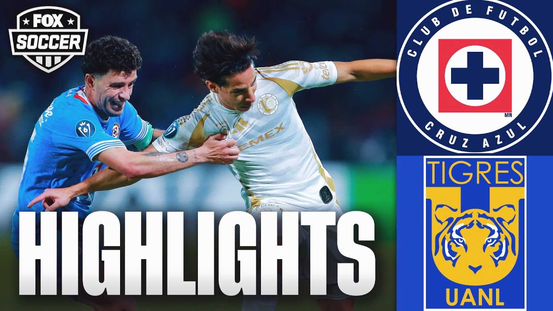 Cruz Azul Vs Tigres Uanl Semifinal Highlights