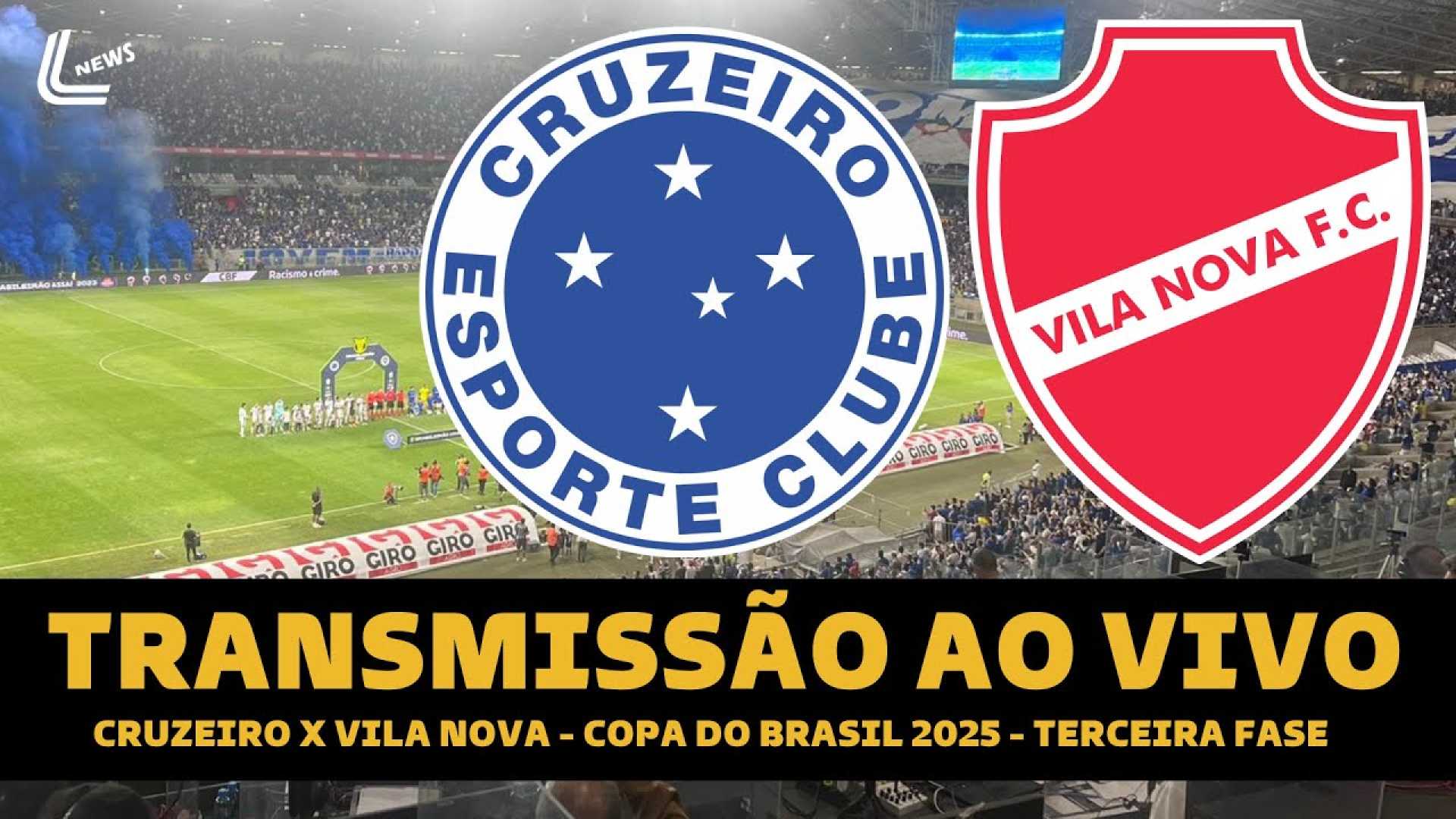 Cruzeiro Vila Nova Copa Do Brasil Soccer Match