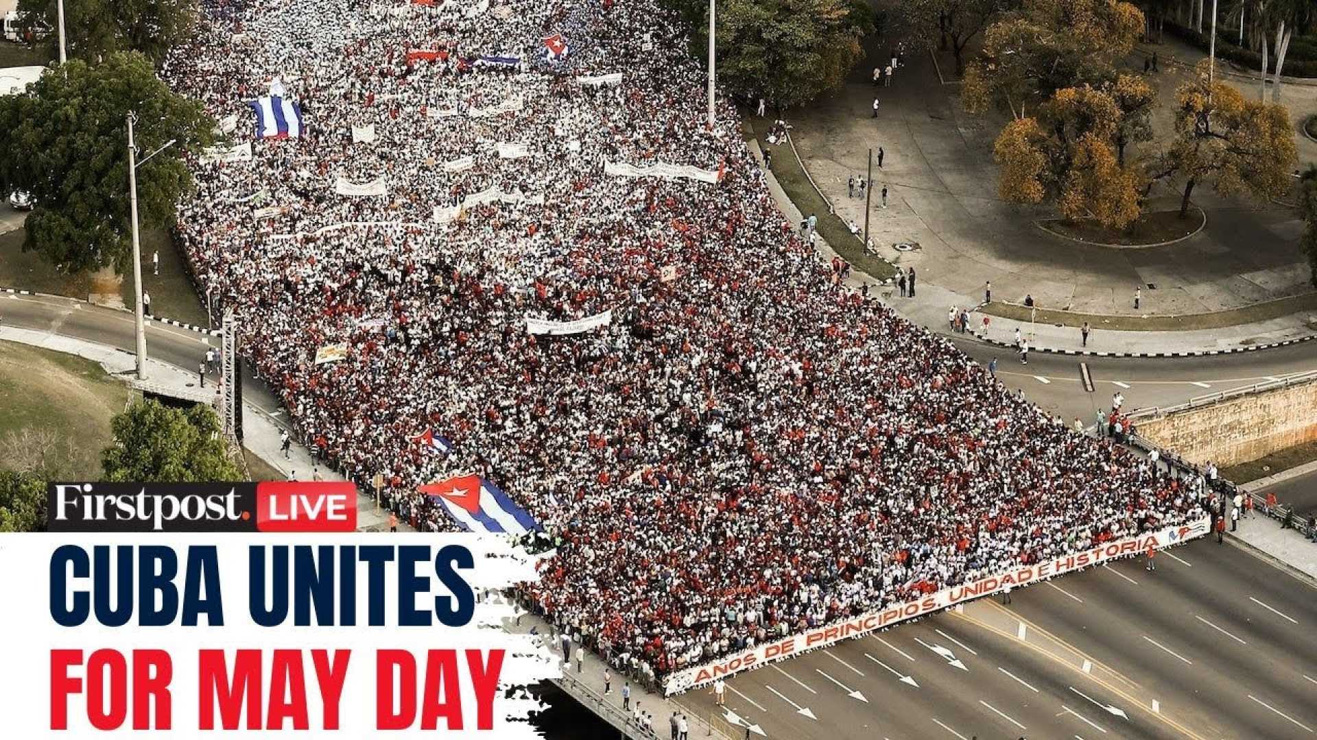 Cuba May Day Rally 2025