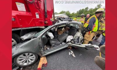 Cumberland County Car Crash Garbage Truck