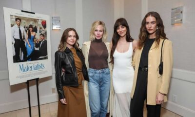 Dakota Johnson Family Screening Materialists Los Angeles