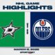 Dallas Stars Vs Edmonton Oilers Playoff 2025