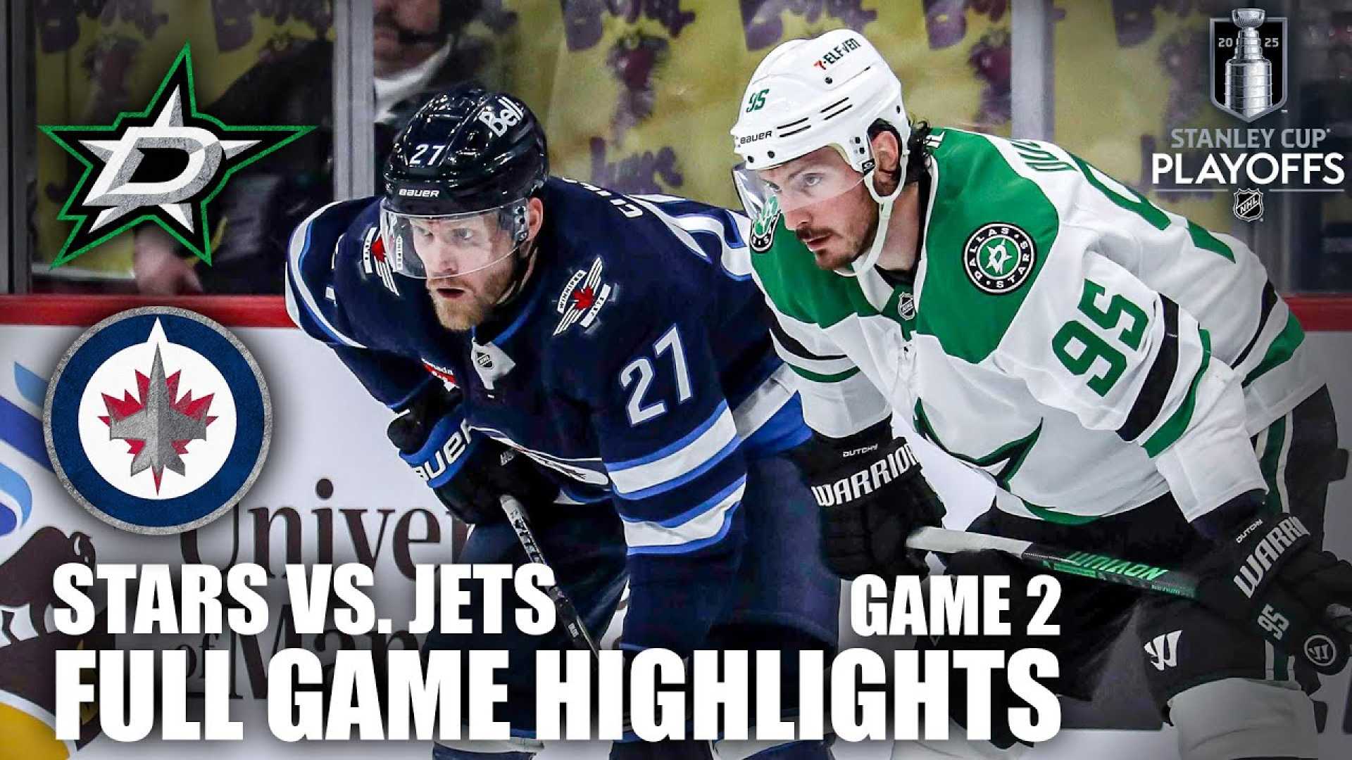 Dallas Stars Vs Winnipeg Jets Game Recap