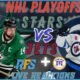 Dallas Stars Vs Winnipeg Jets Playoff Hockey