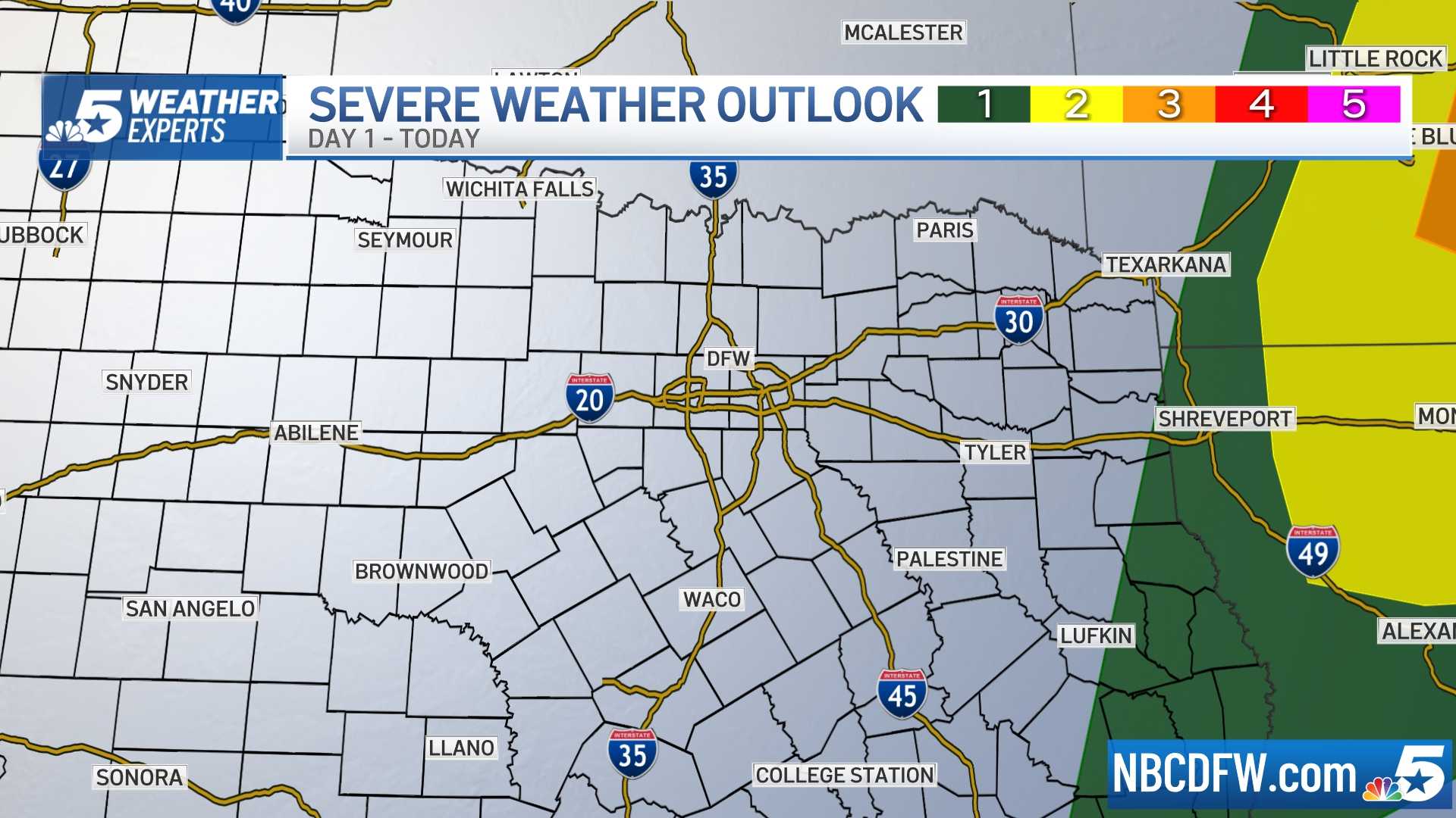 Dallas Weather Storms Forecast