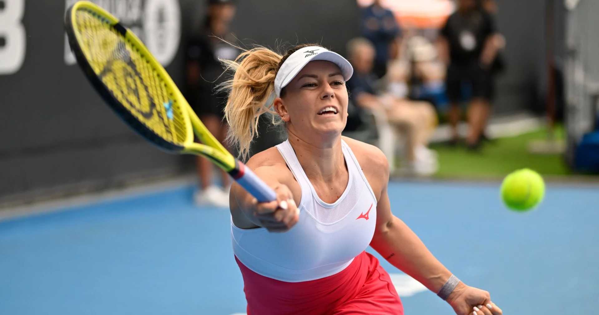 Dalma Galfi Tennis Match Catalonia Open