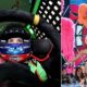 Danica Patrick Miami Grand Prix Colorful Outfit