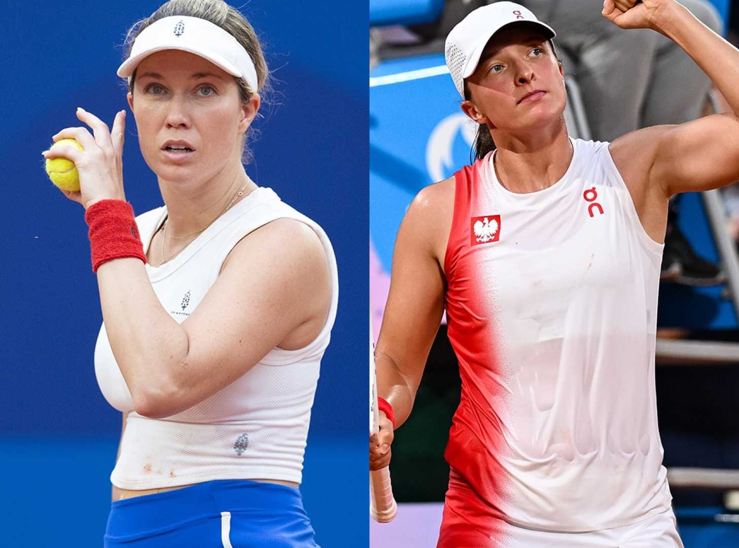 Danielle Collins Iga Swiatek Tennis