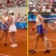 Danielle Collins Tennis Match Confrontation
