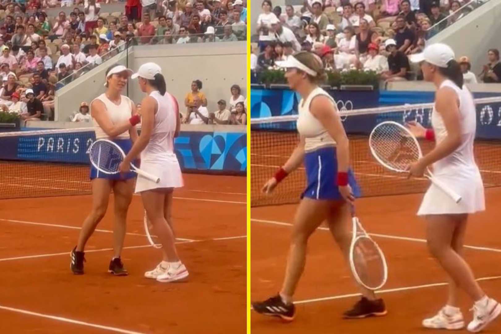 Danielle Collins Tennis Match Confrontation