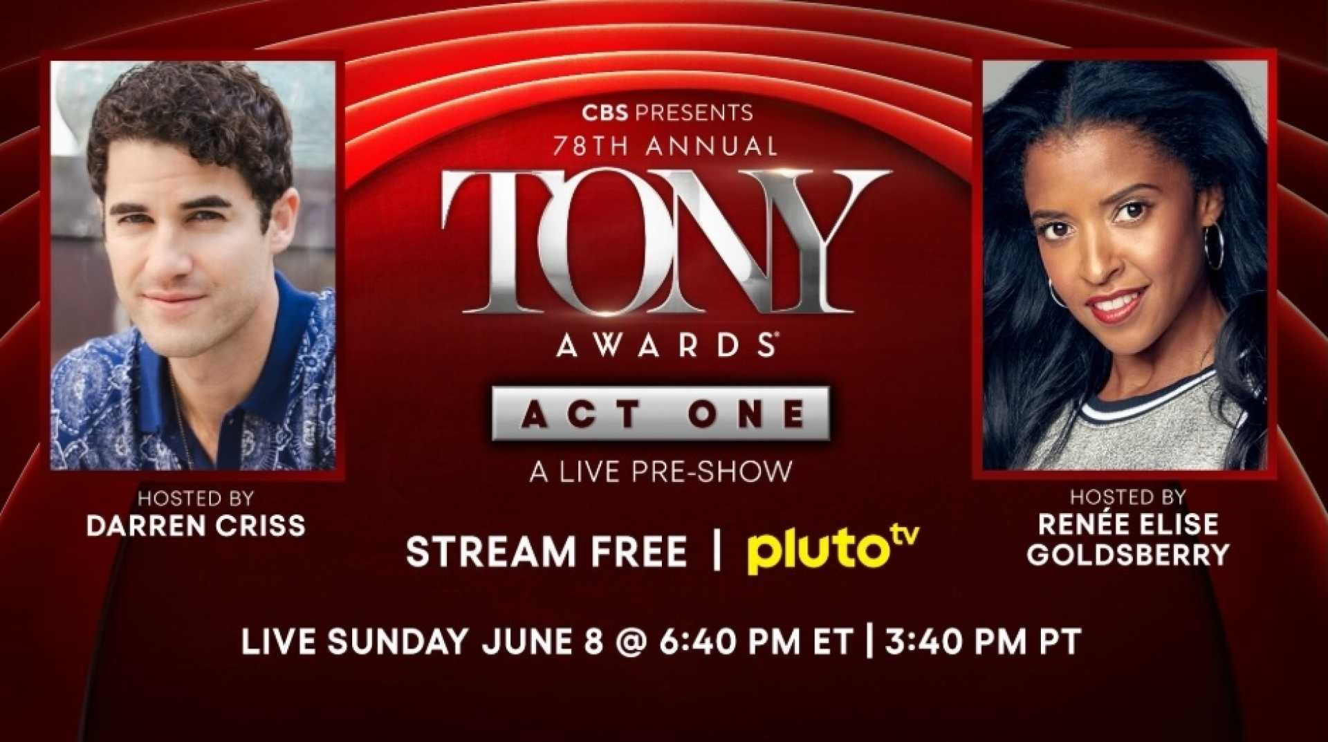 Darren Criss Renée Elise Goldsberry Tony Awards
