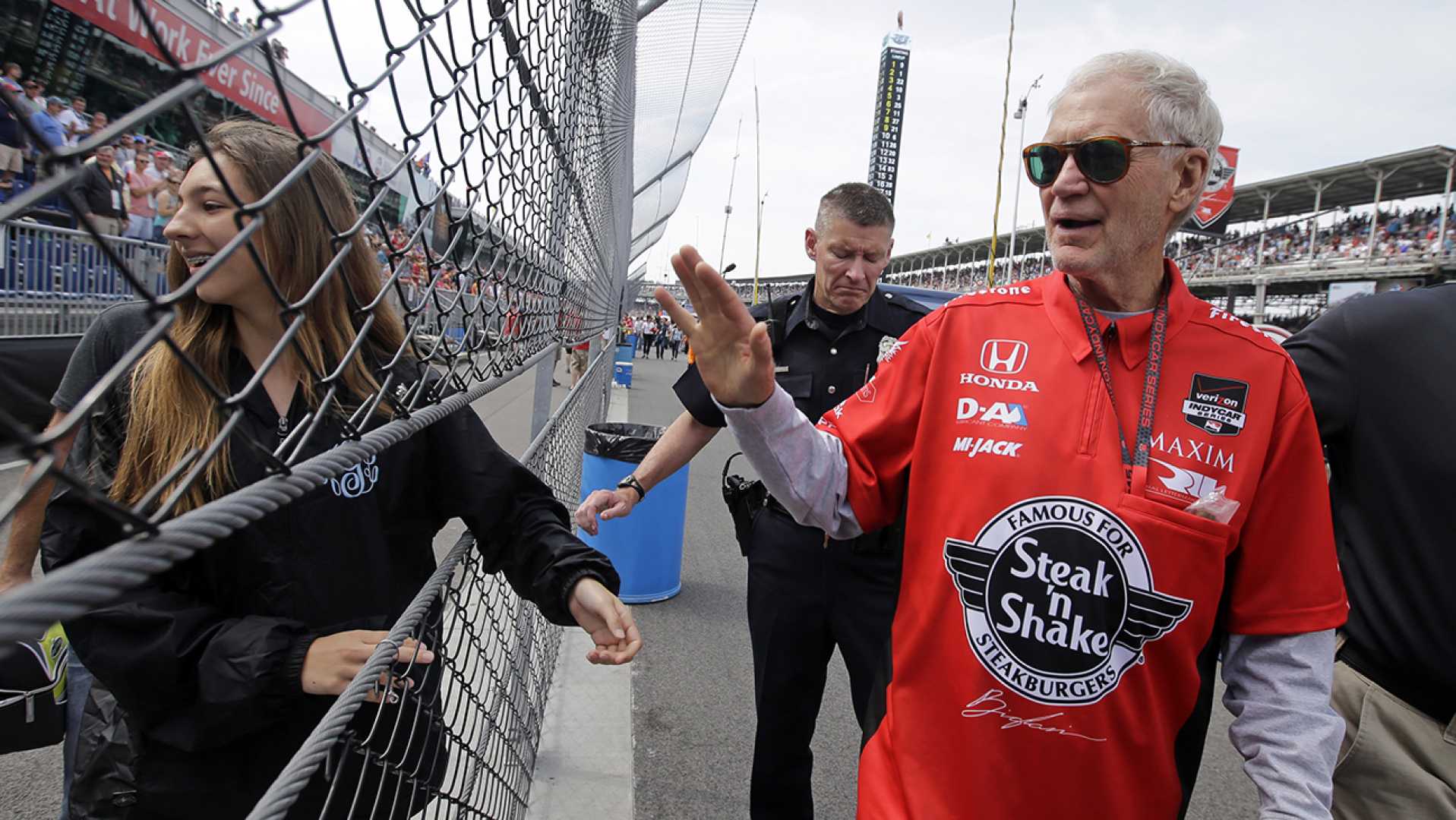 David Letterman Indianapolis 500