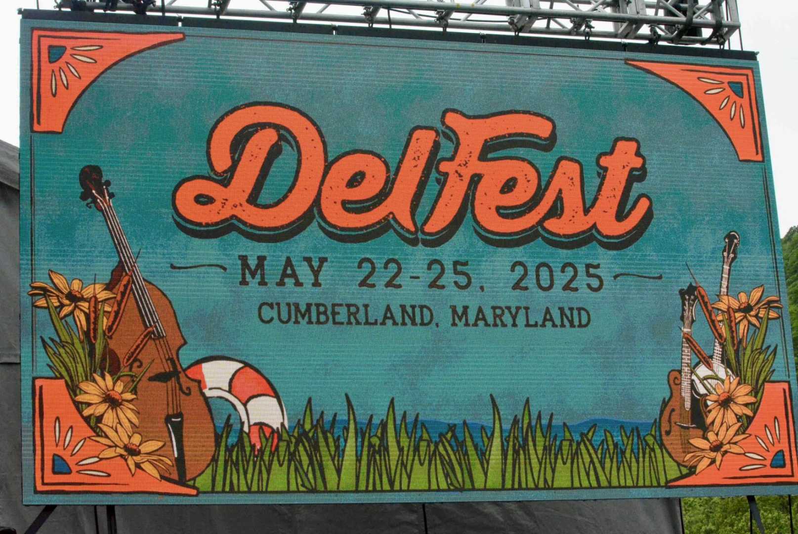 Delfest 2025 Cumberland Maryland Bluegrass Music