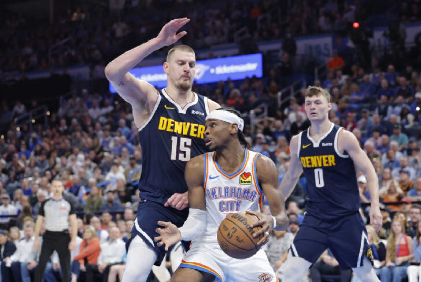 Denver Nuggets Oklahoma City Thunder Basketball
