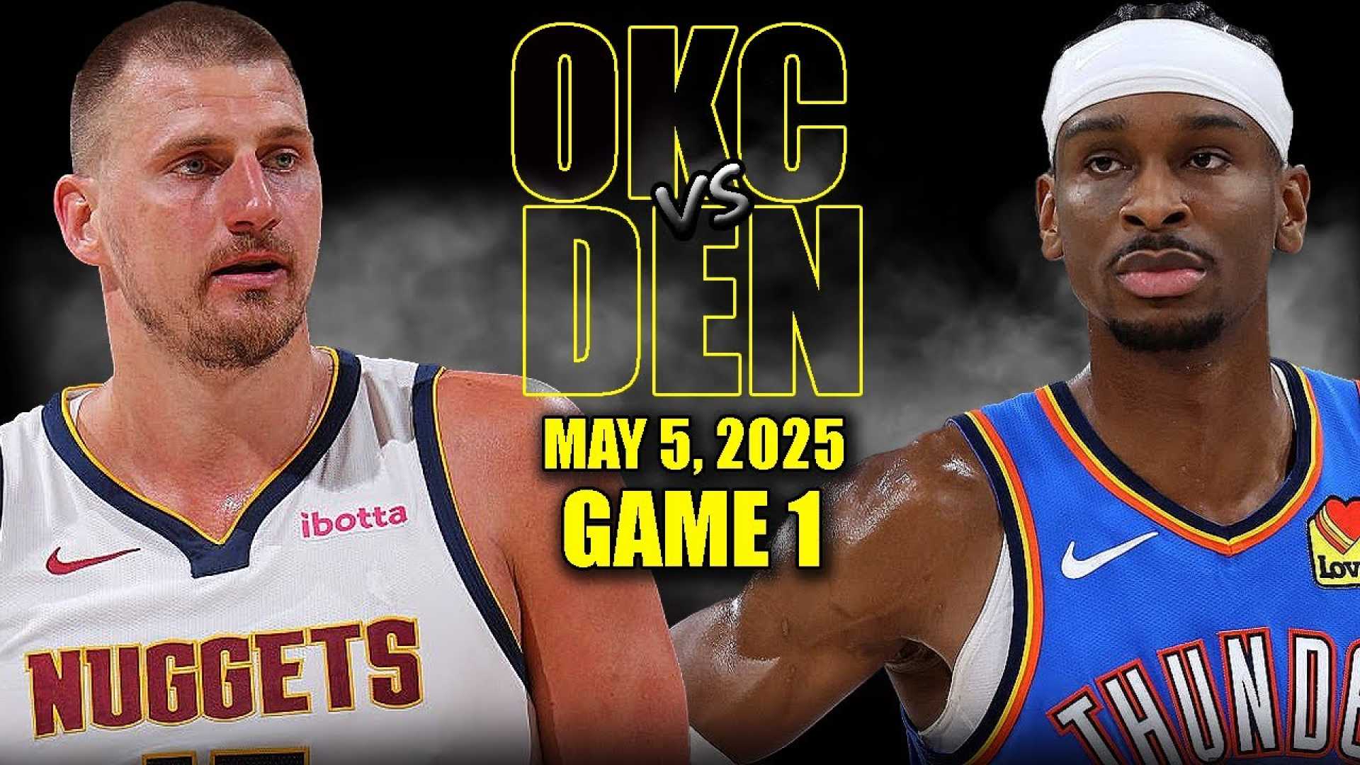 Denver Nuggets Vs Oklahoma City Thunder Playoff Game