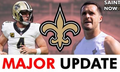 Derek Carr New Orleans Saints Injury Update