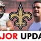 Derek Carr New Orleans Saints Injury Update