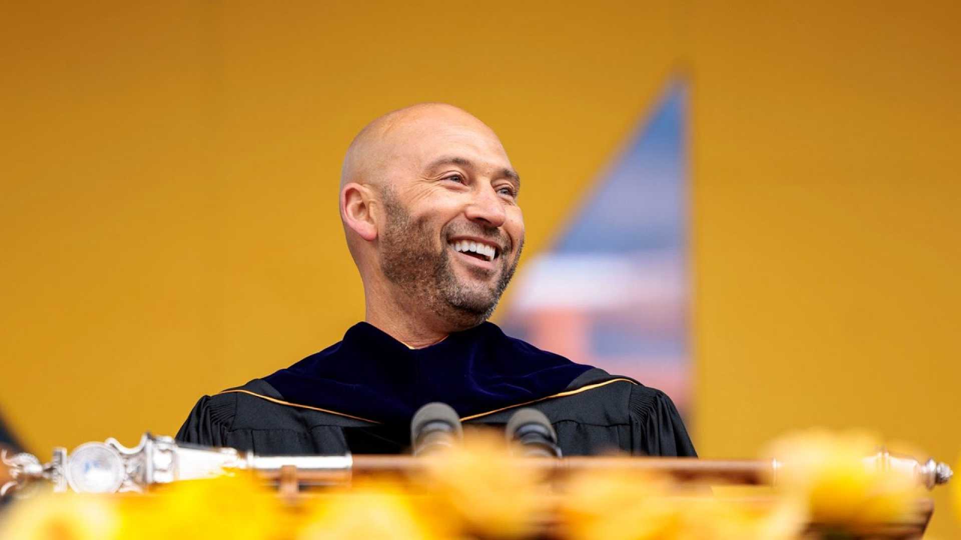 Derek Jeter Commencement Speech University Of Michigan