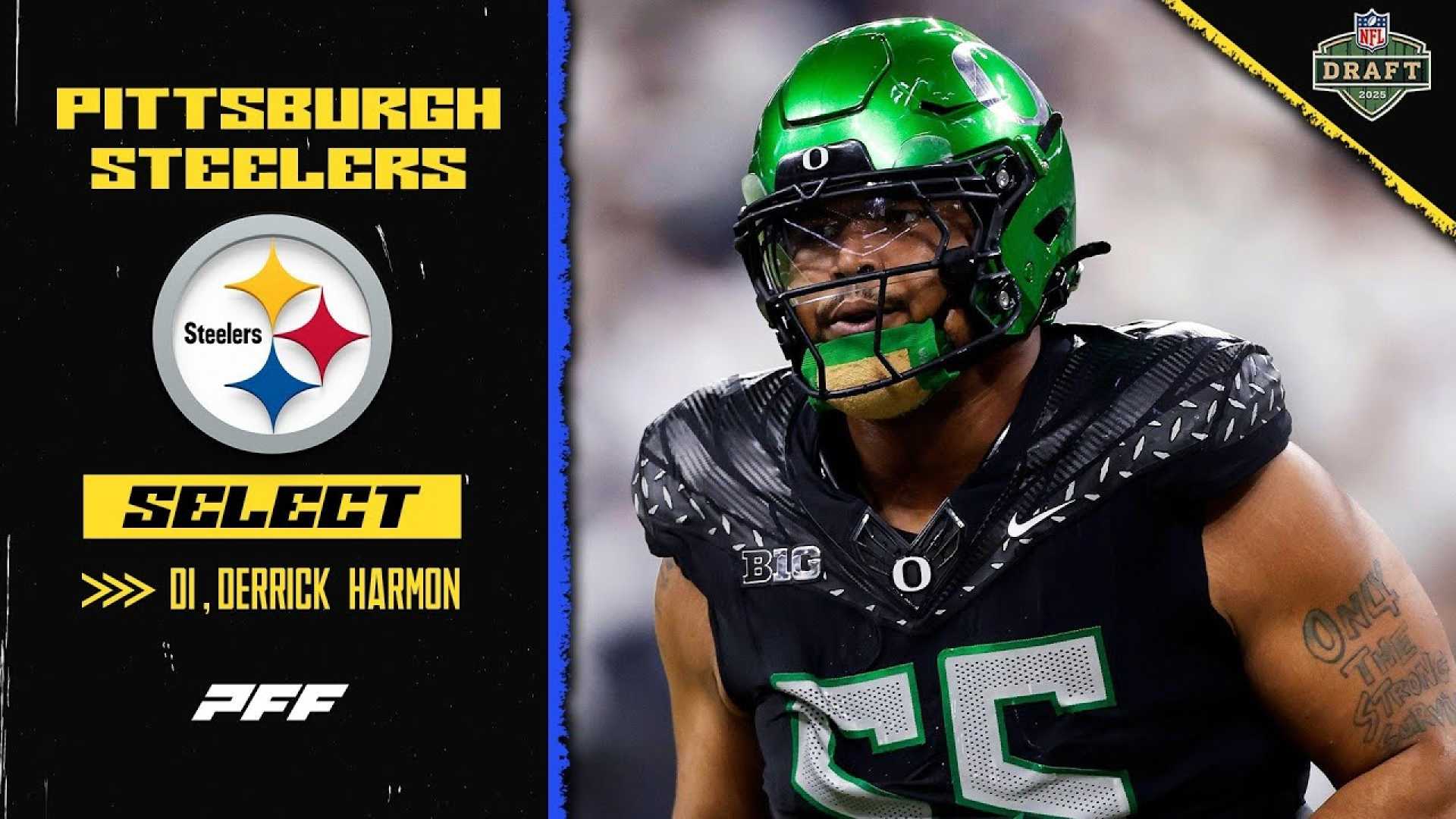 Derrick Harmon Nfl Draft Pittsburgh Steelers